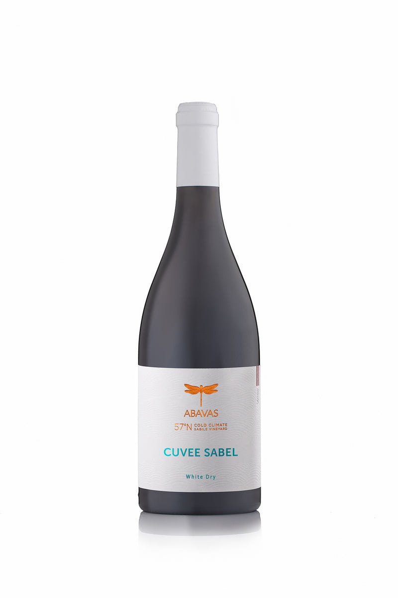 Vīnogu baltvīns Cuvee Sabel, sauss