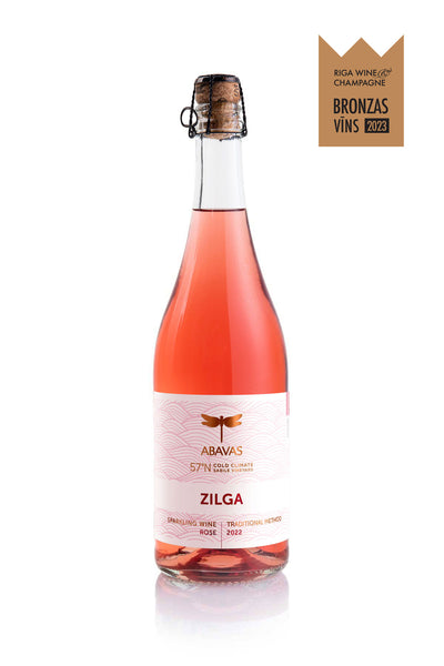 Grape sparkling wine Zilga 2022, traditional method