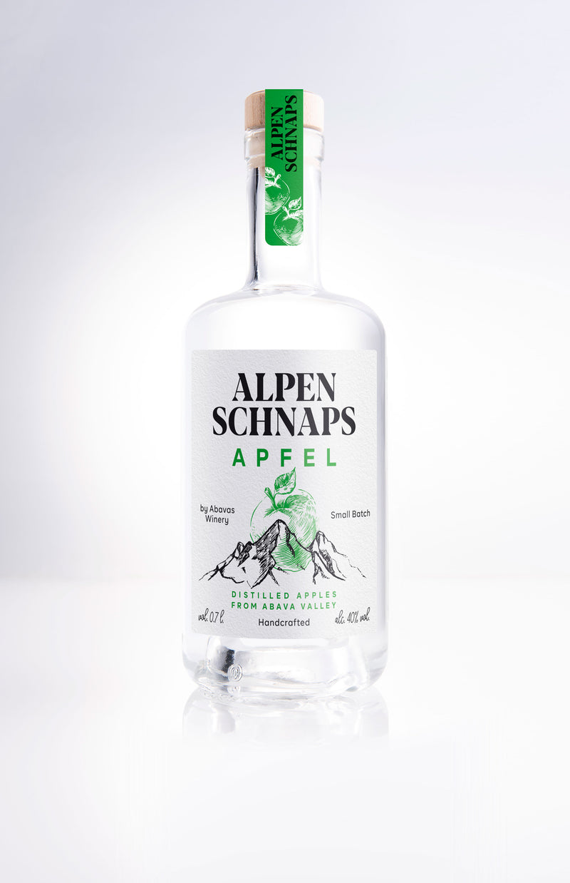 ABAVAS "Alpenschnaps" ābolu destilāts