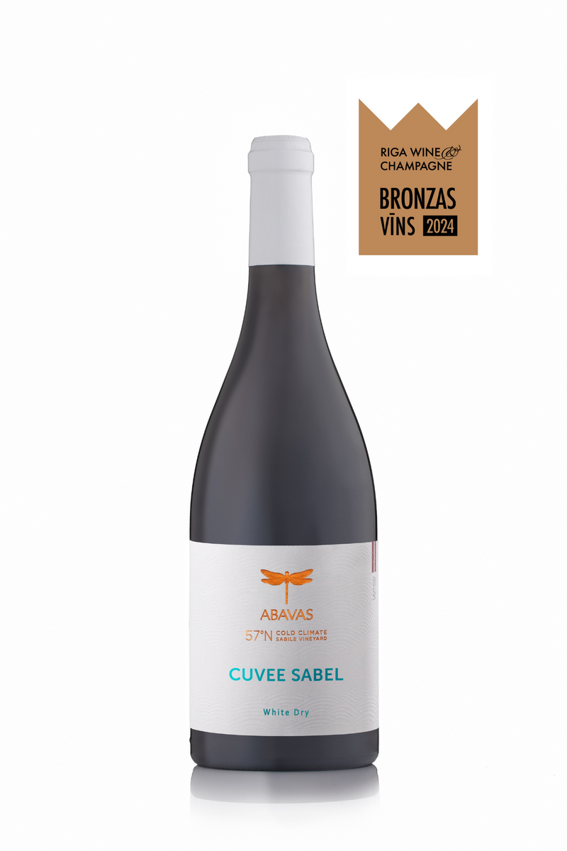 Vīnogu baltvīns Cuvee Sabel, sauss