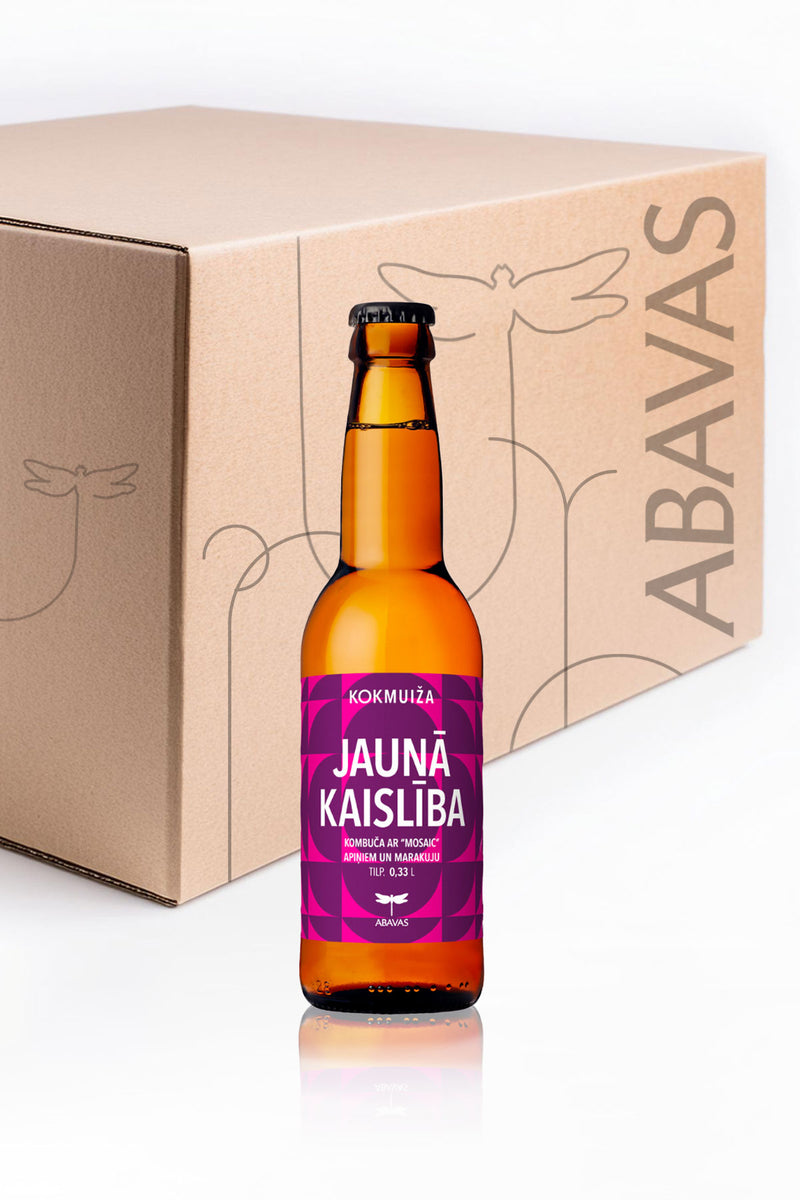 KOKMUIŽA kombuča "Jaunā kaislība"