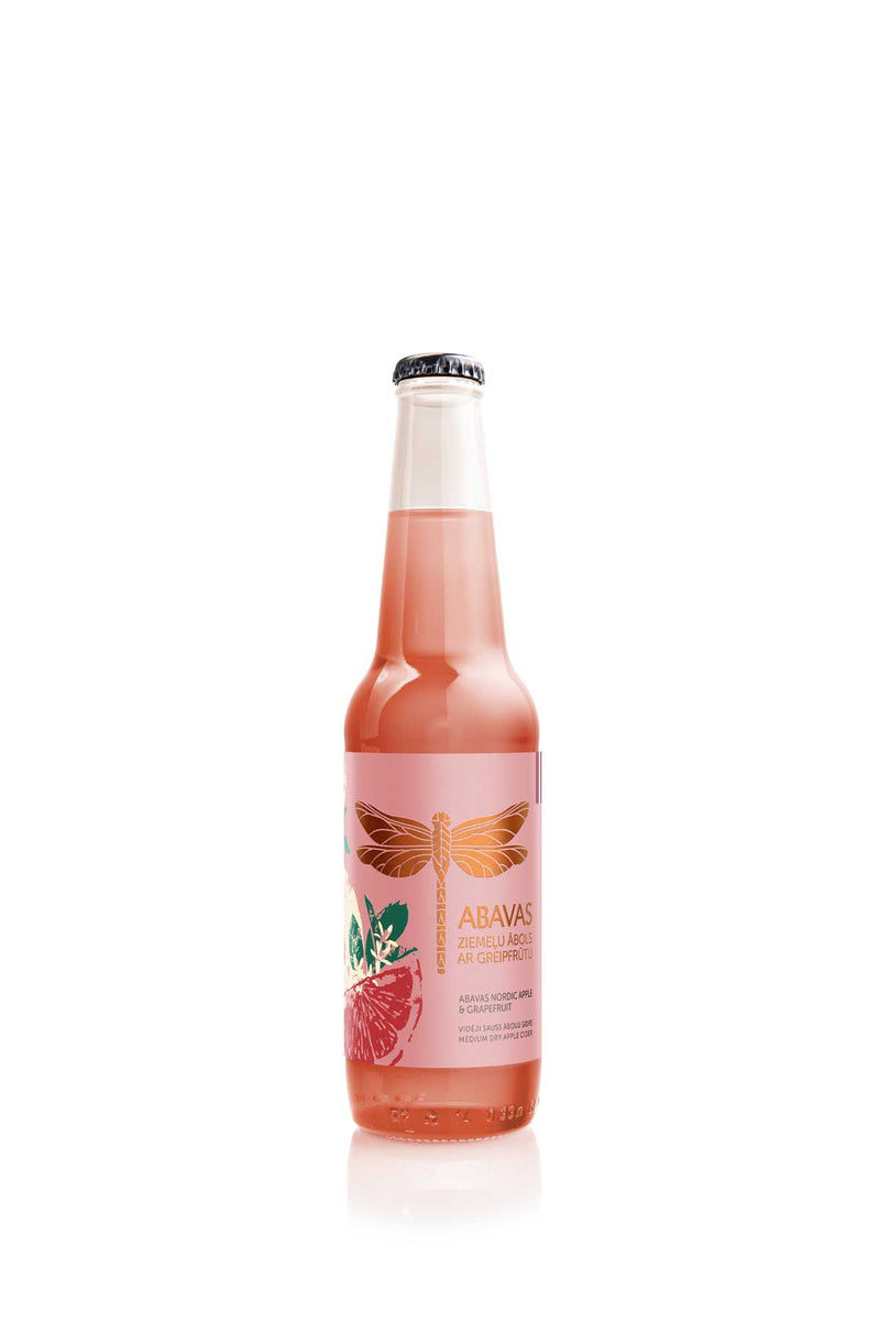 ABAVAS Nordic apple with grapefruit cider (exp.date 05.01.2024, limited availability)